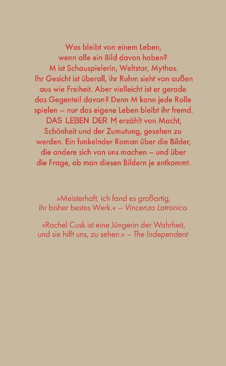 Produktbild: Das Leben der M