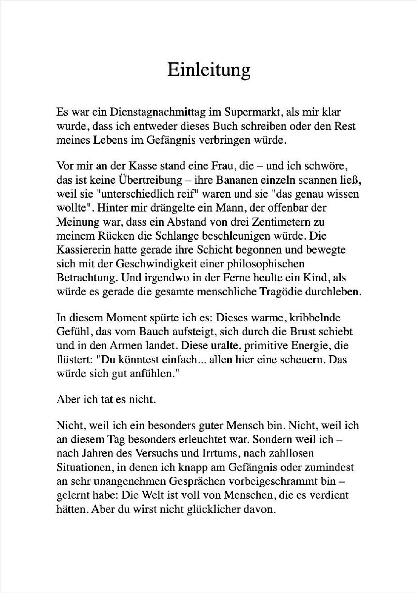 Produktbild: ZEN UND DIE KUNST, DEN LEUTEN NICHT AUF DIE SCHNAUZE ZU HAUEN