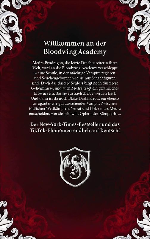 Produktbild: On Wings of Blood (Bloodwing Academy 1)