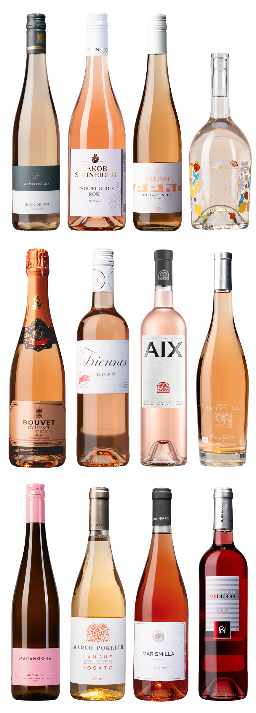 Wein-Probierpaket Rose