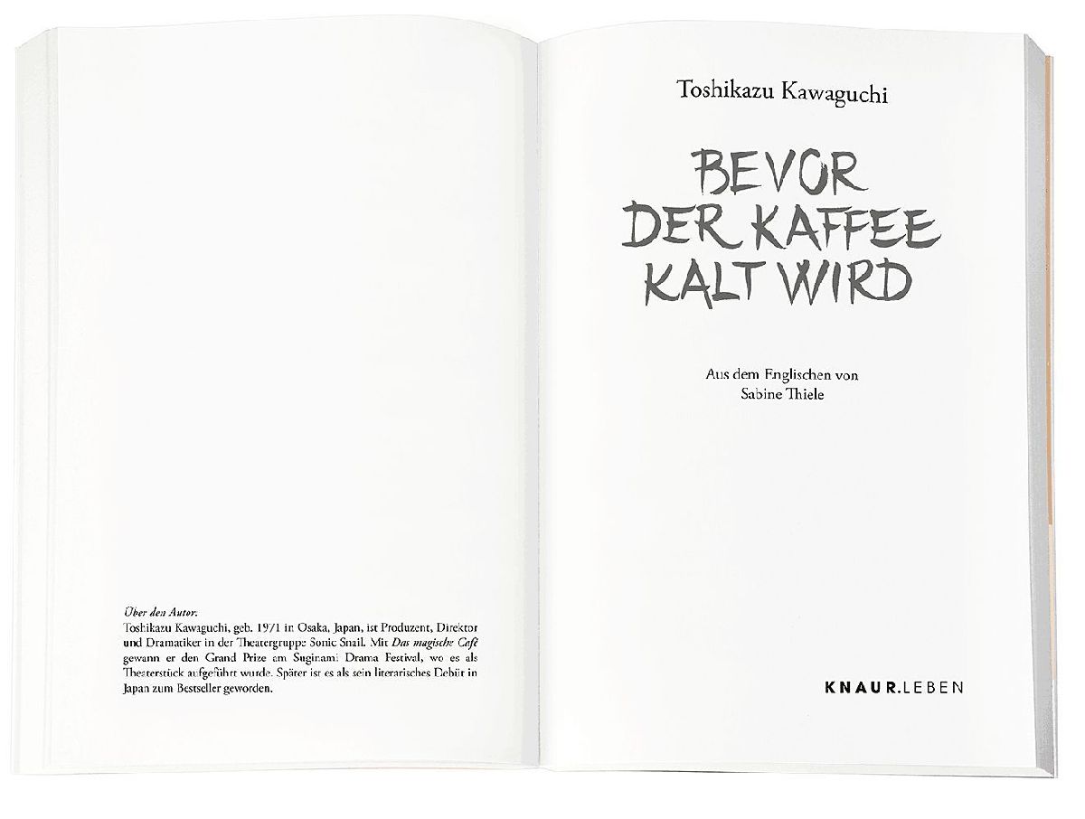 Produktbild: Bevor der Kaffee kalt wird