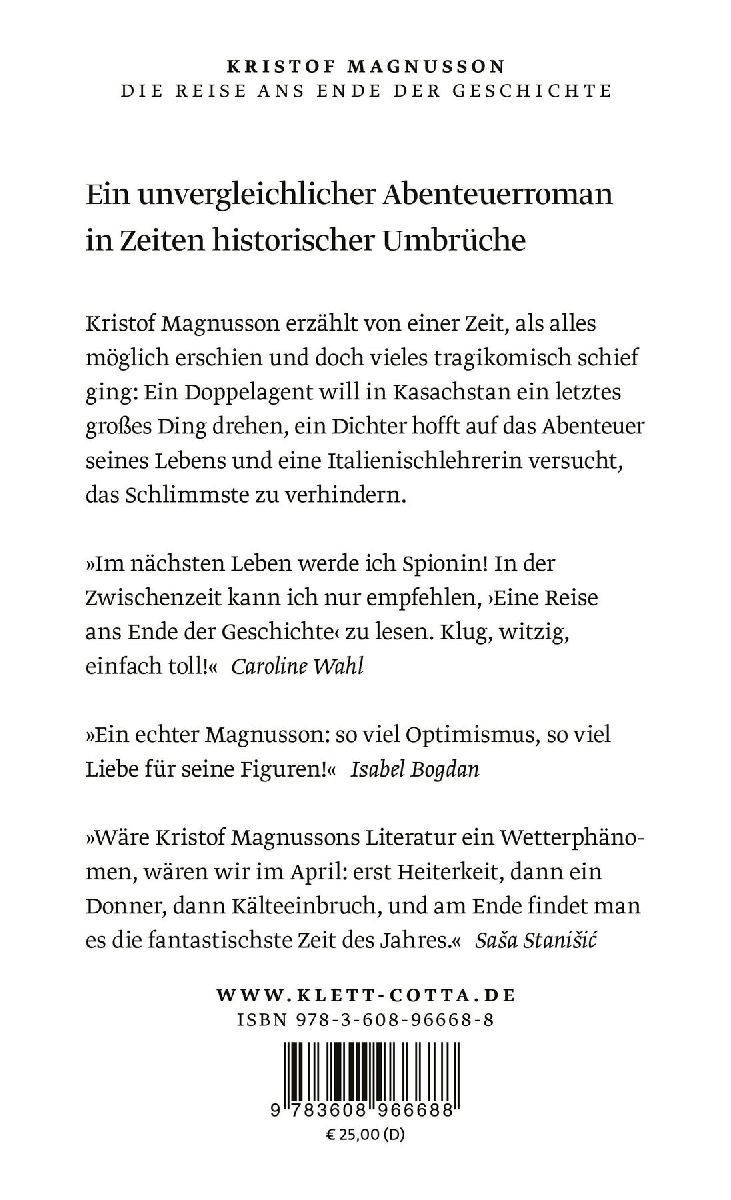 Produktbild: Die Reise ans Ende der Geschichte