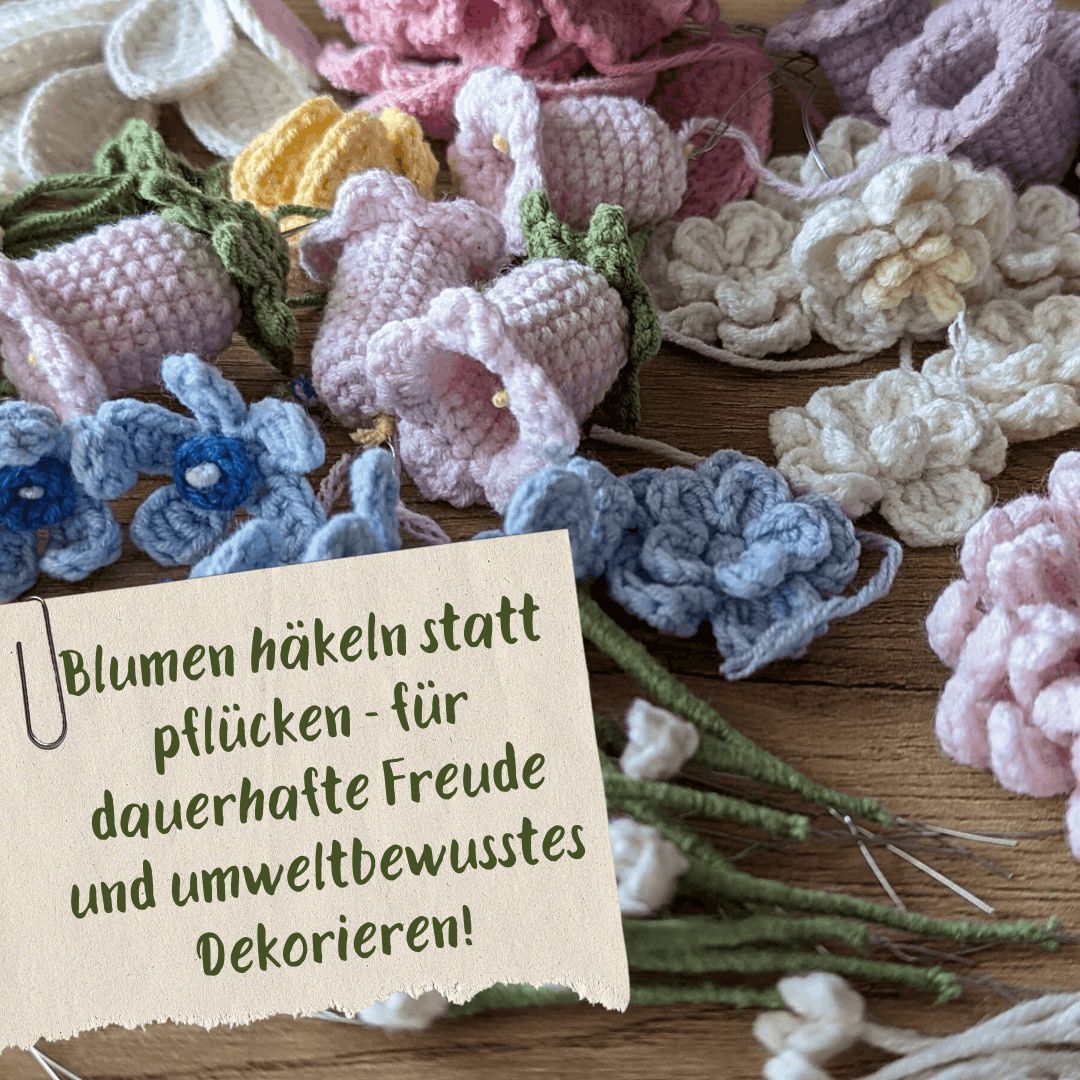 Produktbild: Romantische Blumen häkeln