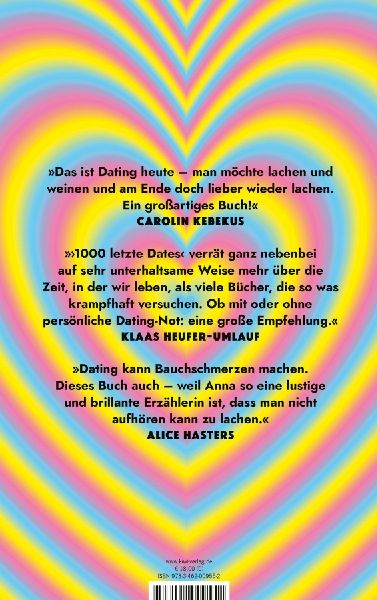 Produktbild: 1000 letzte Dates