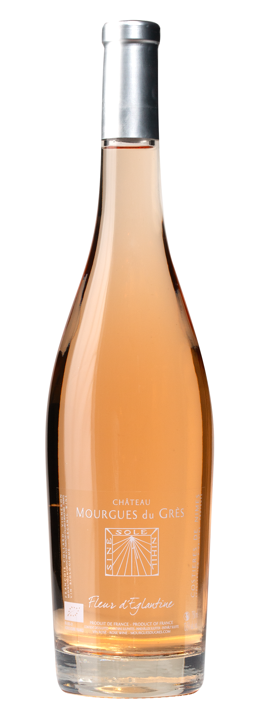 Mourgues du Grès – „Fleur d’Eglantine“ Costières de Nîmes Rosé 2025 (BIO)
