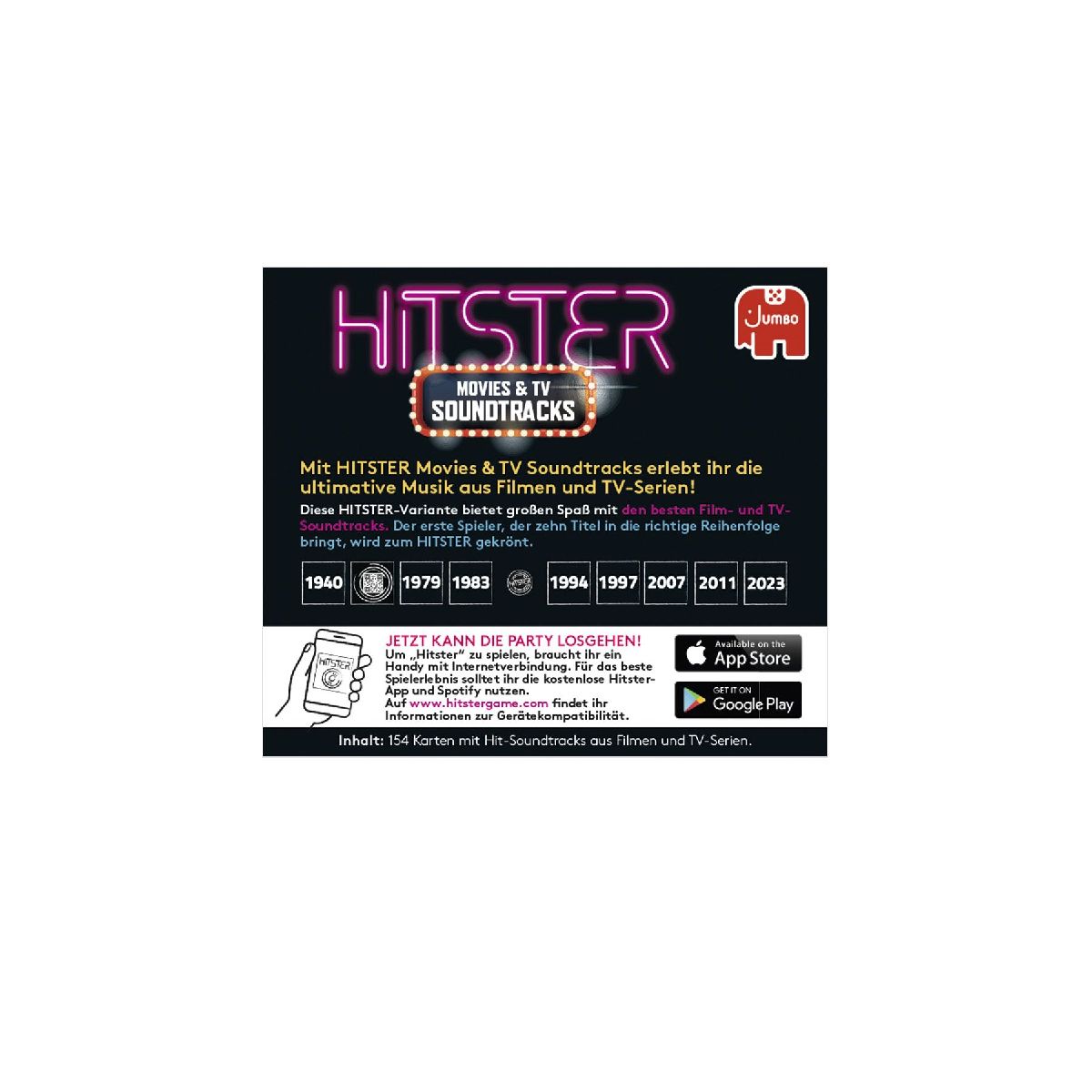 Produktbild: Hitster - Soundtracks (Erweiterung)