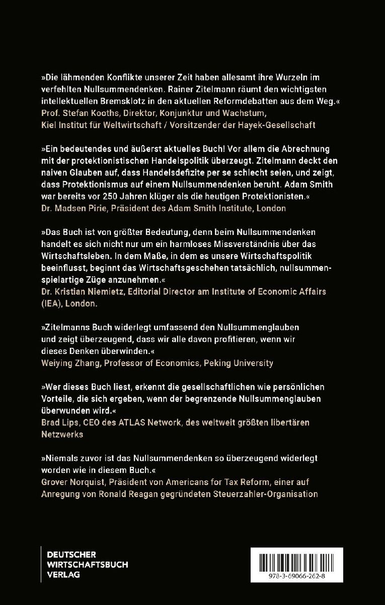 Produktbild: ZERO SUM MINDSET