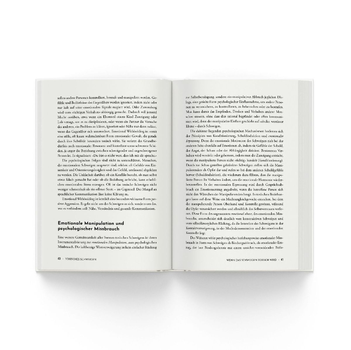 Produktbild: Toxisches Schweigen