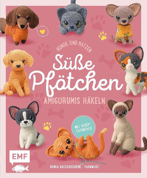 Produktbild: Süße Pfötchen - Hunde und Katzen als Amigurumis häkeln