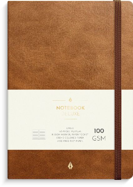 Produktbild: Burde Notizbuch Deluxe A5 braun