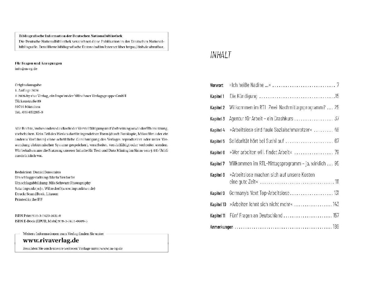 Produktbild: 'Sozialschmarotzerin'