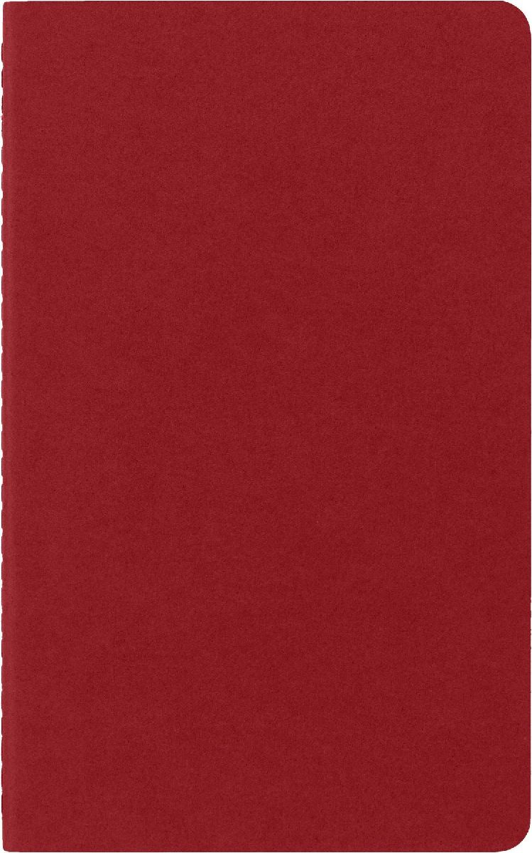 Produktbild: Moleskine Cahier Pocket Plain Red Cover L. 3er Pack