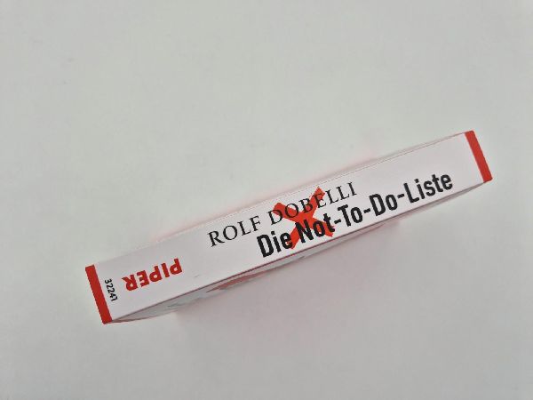 Produktbild: Die Not-To-Do-Liste