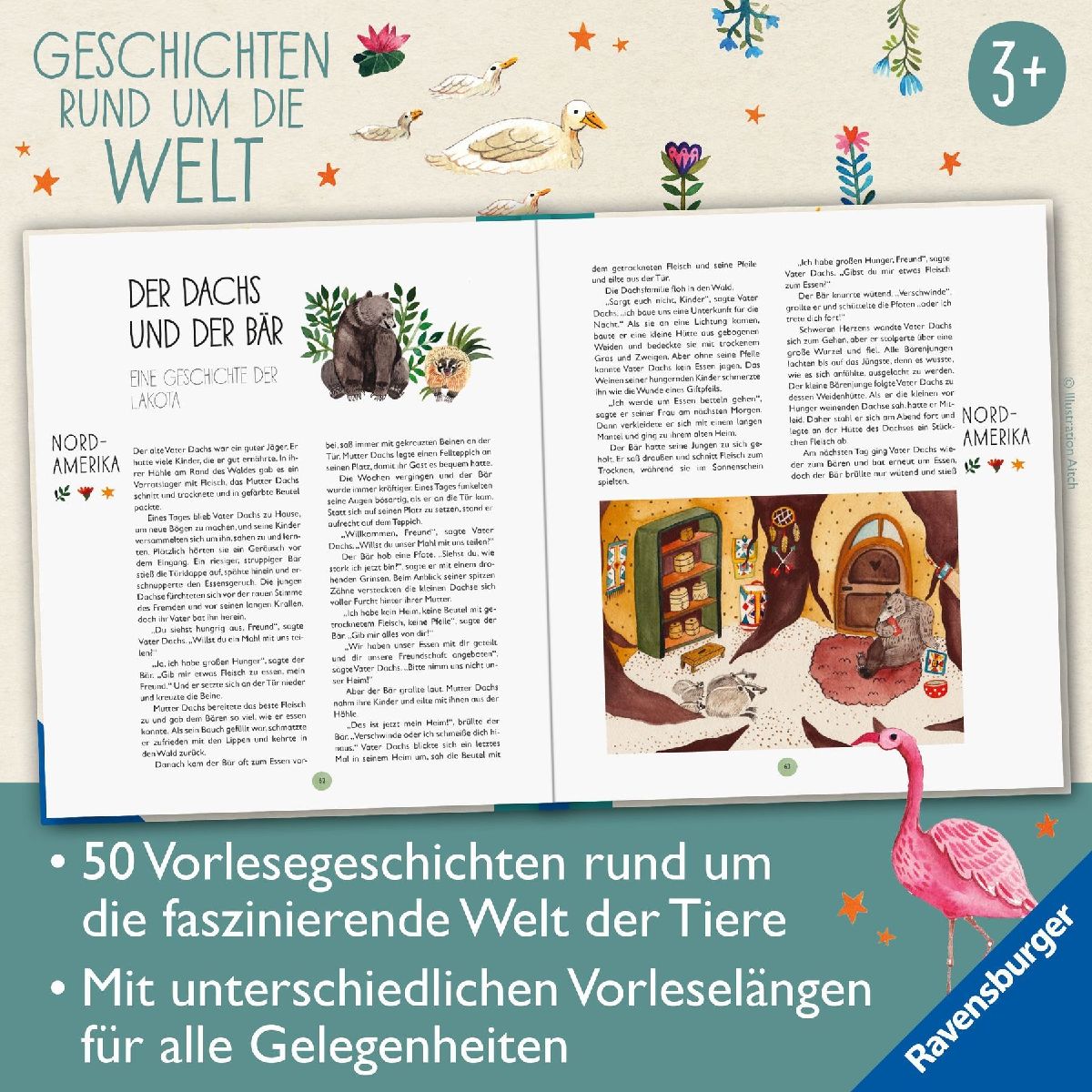 Produktbild: Tiergeschichten rund um die Welt