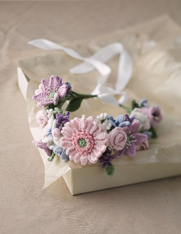 Produktbild: Romantische Blumen häkeln