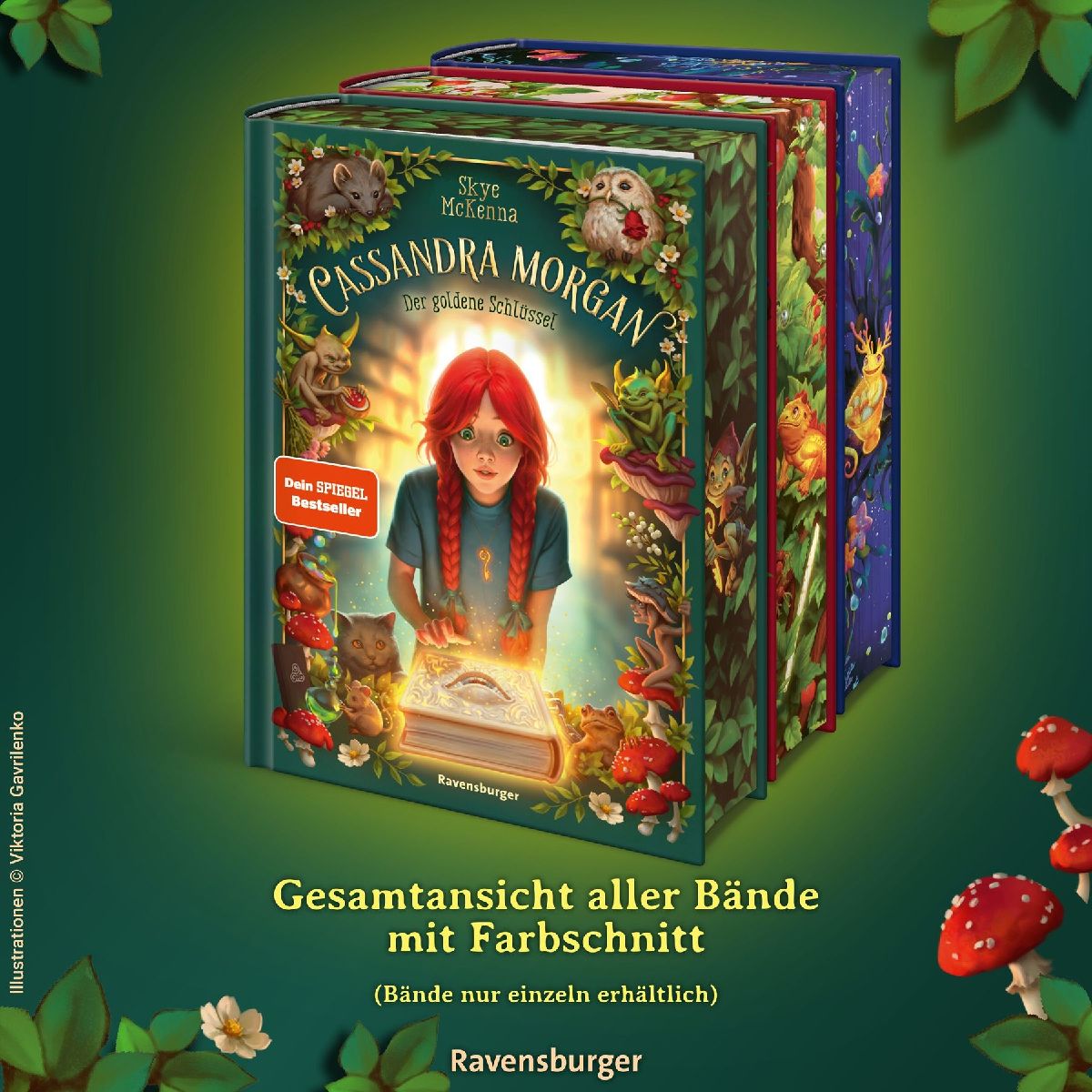Produktbild: Cassandra Morgan, Band 1 - Der goldene Schlüssel