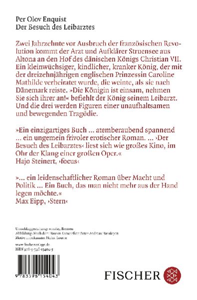 Produktbild: Der Besuch des Leibarztes