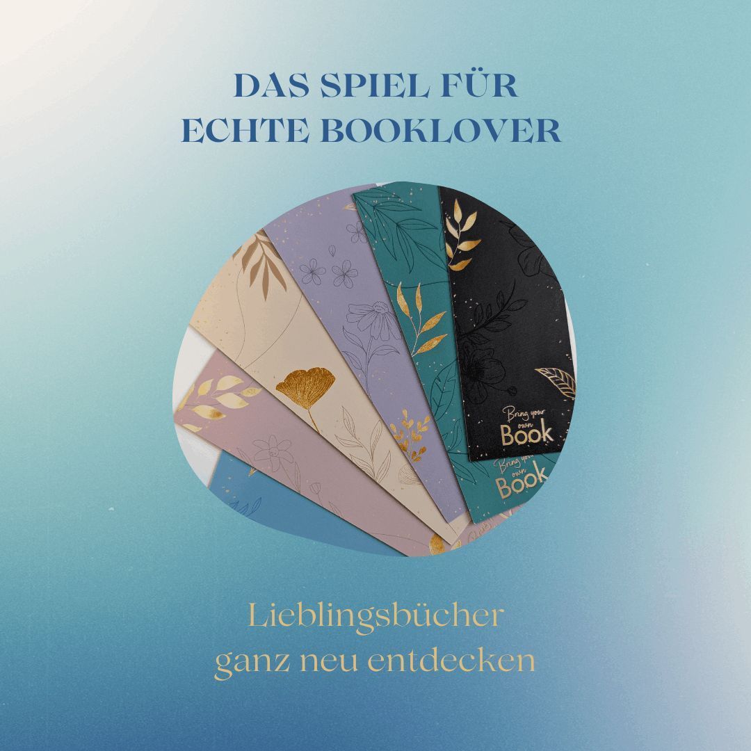 Produktbild: Bring your own Book - Booklove Edition. Das Spiel in dem dein Buch die Hauptrolle spielt!