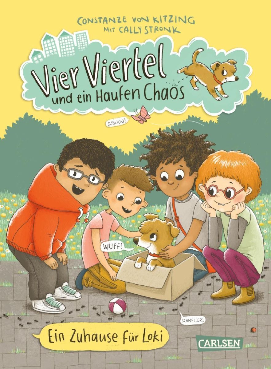 Produktbild: Vier Viertel und ein Haufen Chaos 1: Ein Zuhause für Loki
