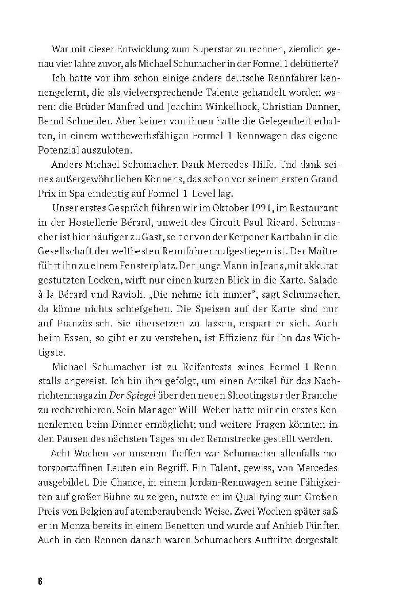 Produktbild: Über Michael Schumacher und die deutsche Ära in der Formel 1