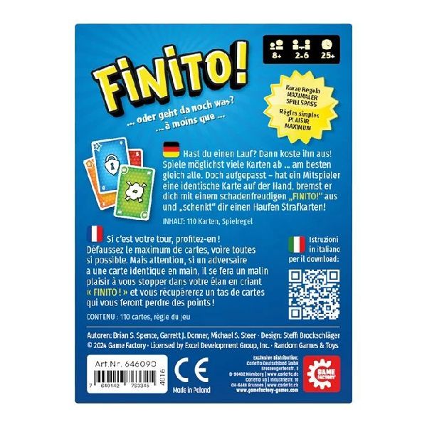 Produktbild: Game Factory - Finito