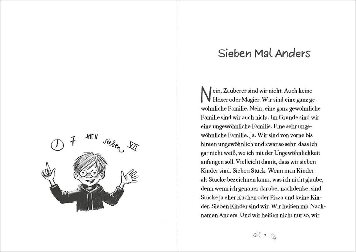 Produktbild: Sieben Mal Anders (Band 1) - Adele möchte die Welt umarmen