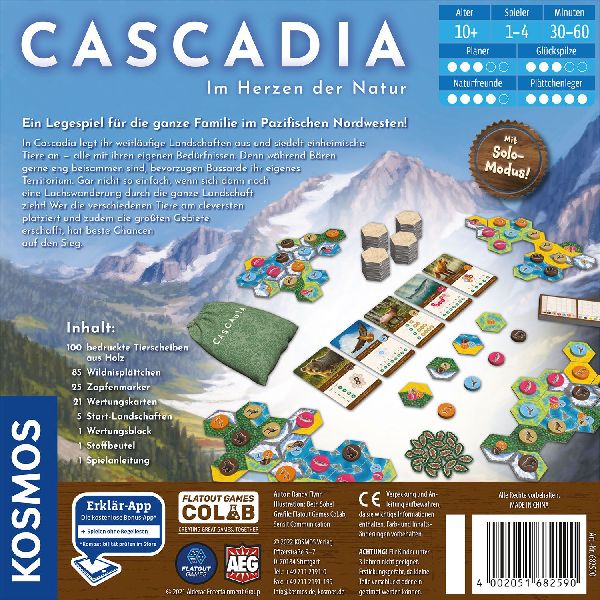 Produktbild: Cascadia - Im Herzen der Natur