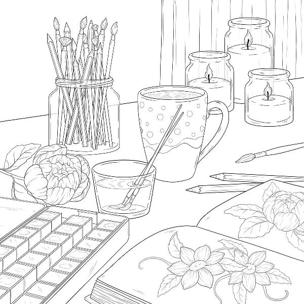 Produktbild: Colorful World - Ruhe & Achtsamkeit