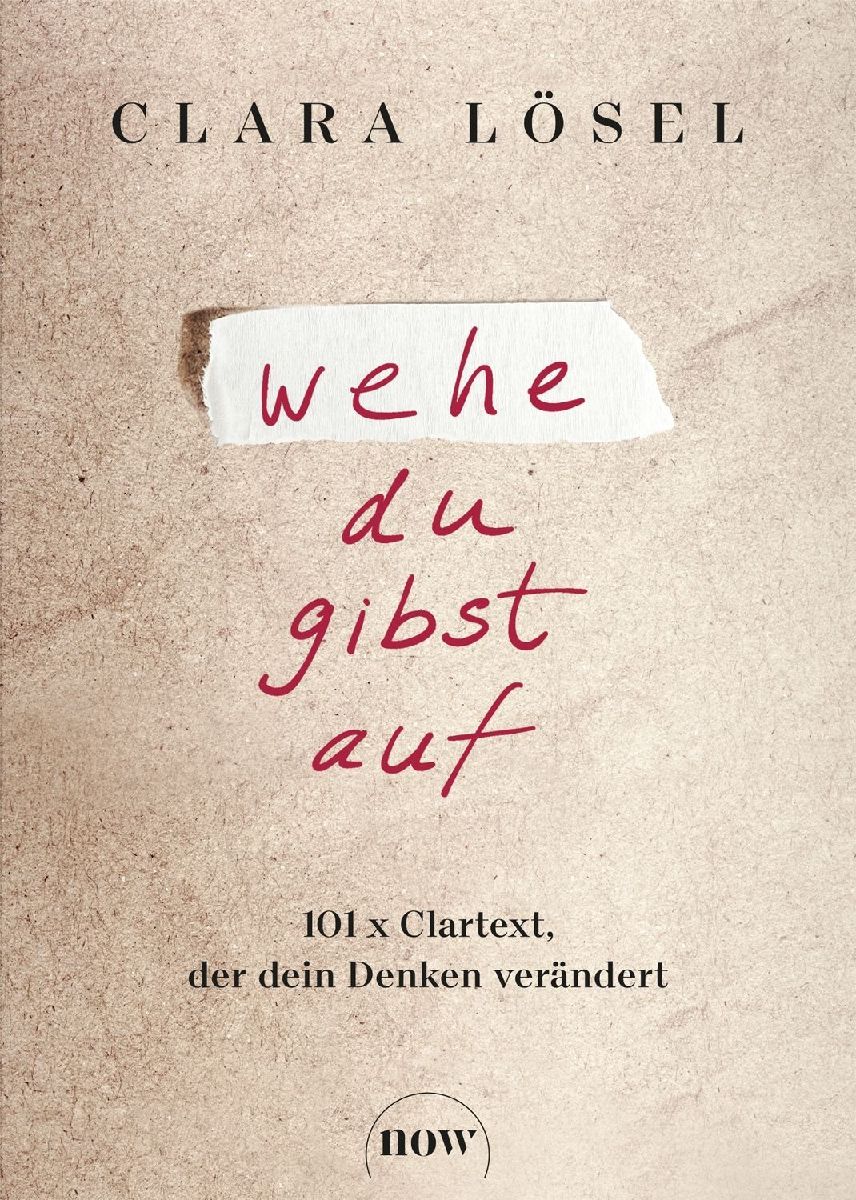Wehe du gibst auf cover