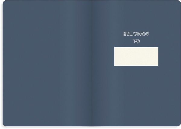 Produktbild: Burde Notizbuch Deluxe A5 blau