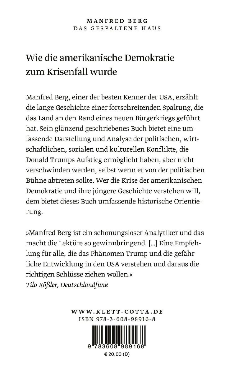 Produktbild: Das gespaltene Haus