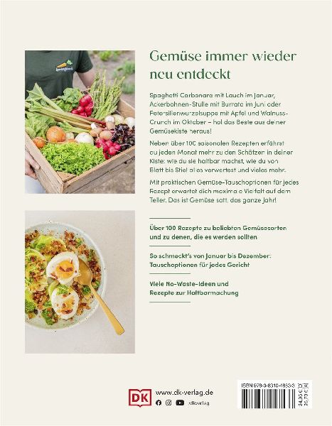 Produktbild: Das Gemüsekisten-Kochbuch