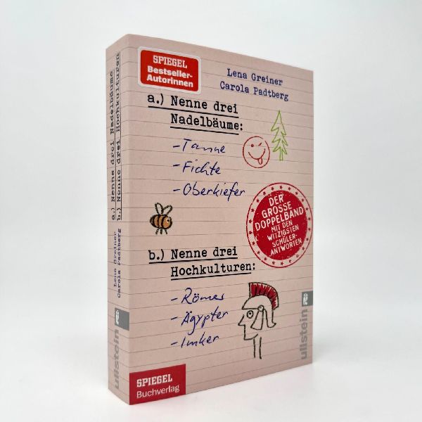 Produktbild: Nenne drei Nadelbäume: Tanne, Fichte, Oberkiefer & Nenne drei Hochkulturen: Römer, Ägypter, Imker