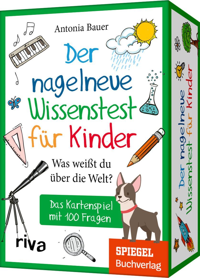 Produktbild: Der nagelneue Wissenstest für Kinder - Was weißt du über die Welt?
