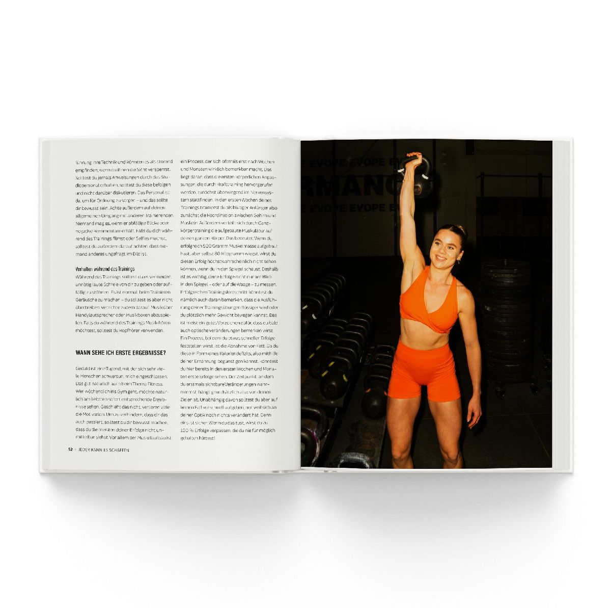 Produktbild: Jeder kann es schaffen - Schritt für Schritt zu mehr Kraft, Selbstvertrauen & Lebensfreude, Spiegelbestseller Fitness Buch mit Trainingsplänen, gesunden Rezepten, Abnehmen, Muskelaufbau, Motivation & Mindset für Frauen & Männer