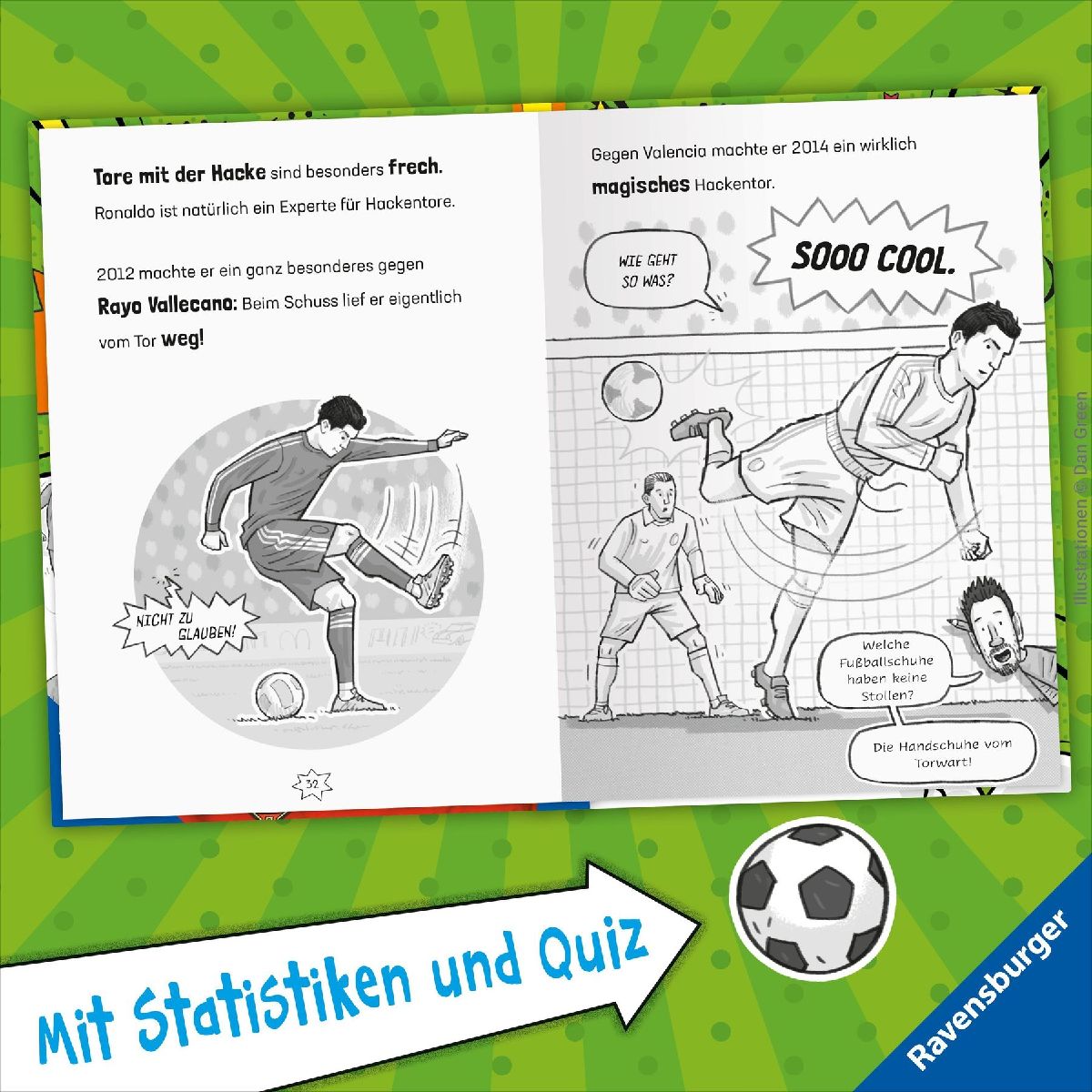 Produktbild: Fußball-Stars - Alles über Ronaldo. Vom Fußball-Talent zum Megastar