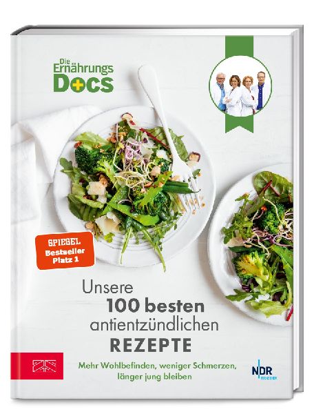 Produktbild: Die Ernährungs-Docs - Unsere 100 besten antientzündlichen Rezepte