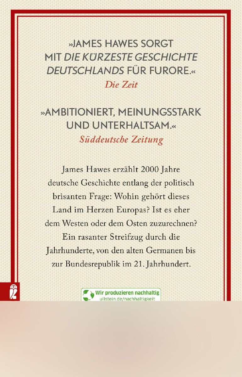 Produktbild: Die kürzeste Geschichte Deutschlands