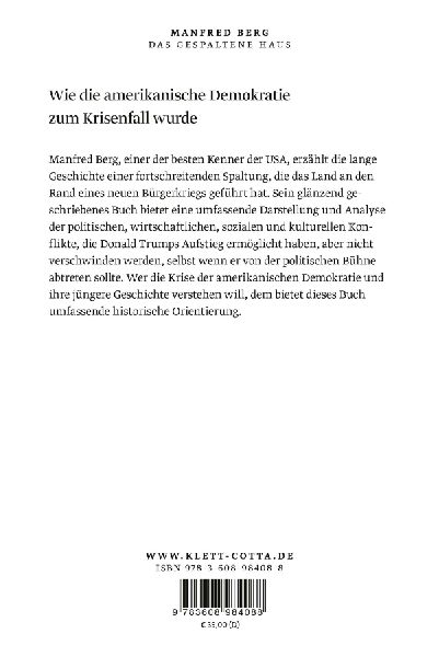 Produktbild: Das gespaltene Haus