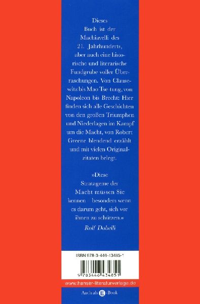 Produktbild: Power: Die 48 Gesetze der Macht