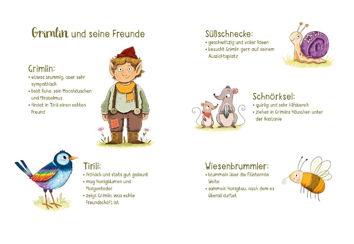 Produktbild: Der kleine Grimlin und die große Portion Mut - Eine Freundschaftsgeschichte