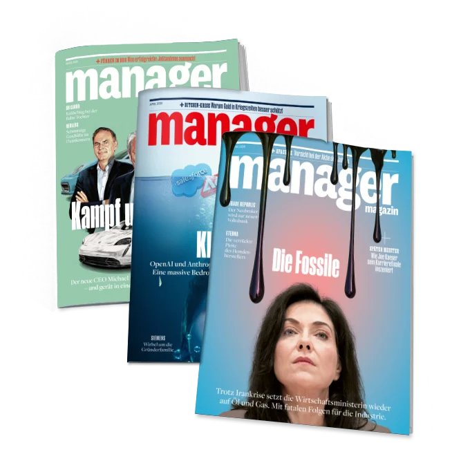 manager magazin drei Hefte