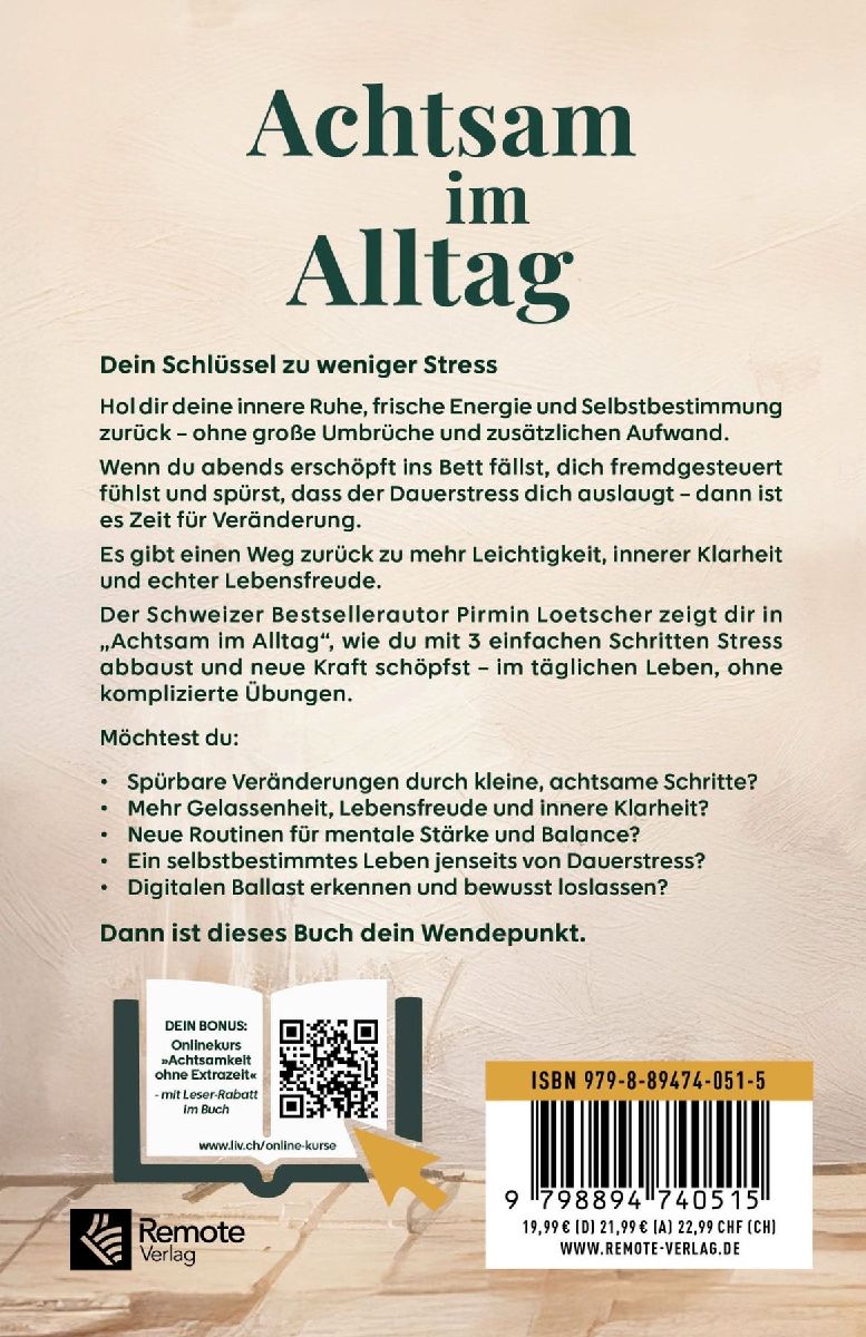 Produktbild: Achtsam im Alltag