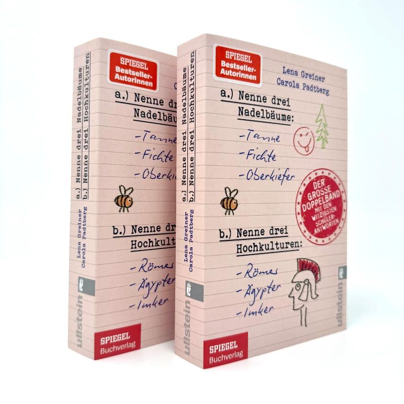 Produktbild: Nenne drei Nadelbäume: Tanne, Fichte, Oberkiefer & Nenne drei Hochkulturen: Römer, Ägypter, Imker