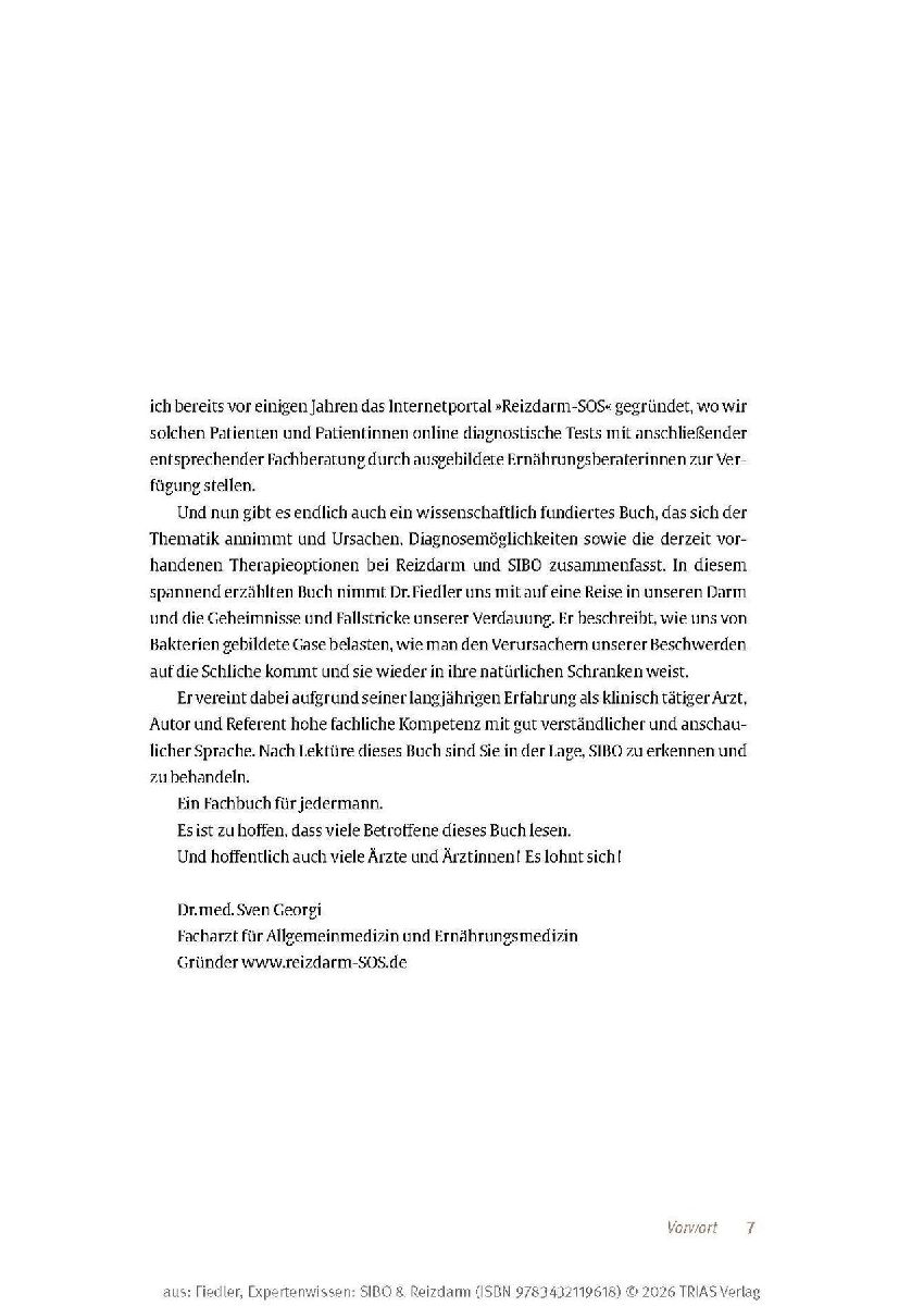 Produktbild: Expertenwissen: SIBO & Reizdarm