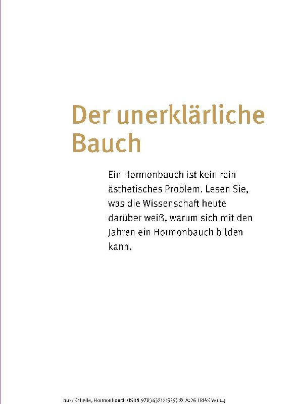 Produktbild: Hormonbauch