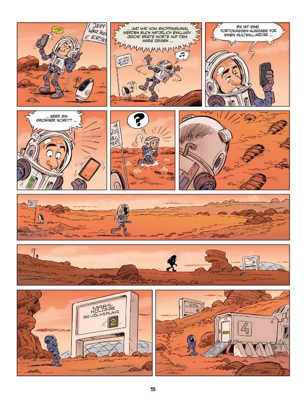 Produktbild: Elon & Jeff on Mars