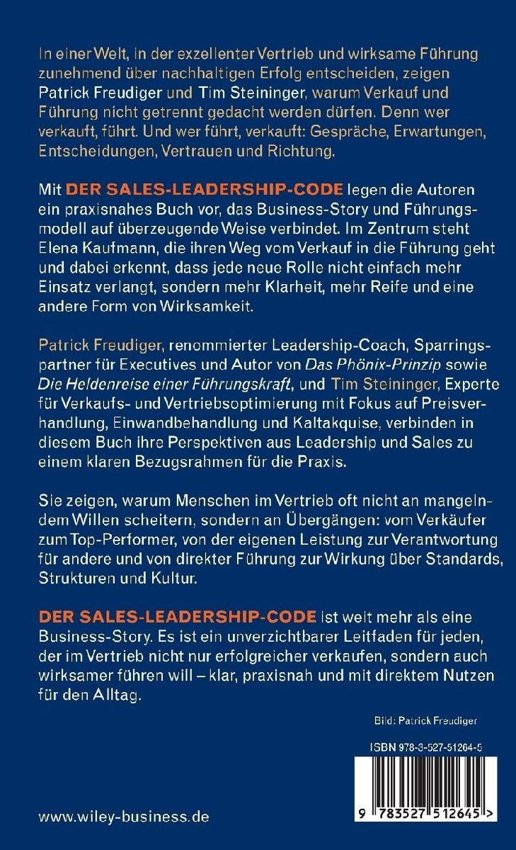 Produktbild: Der Sales-Leadership-Code