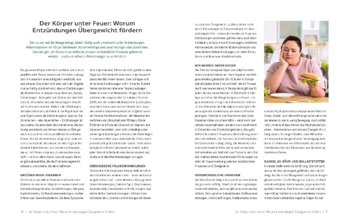 Produktbild: Die Ernährungs-Docs - Gesund abnehmen mit der Anti-Entzündungs-Formel