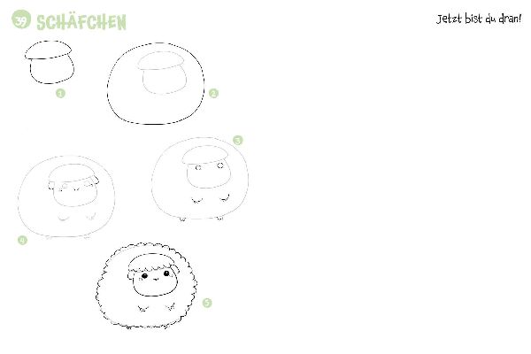 Produktbild: 300 Motive zeichnen - Kawaii